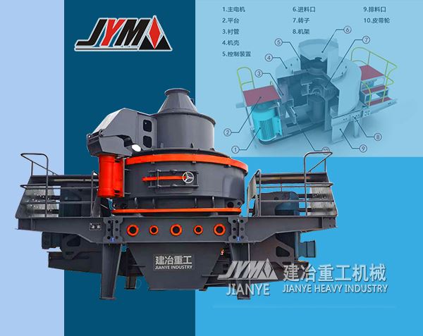整形制砂设备升级 新六代立轴冲击破投入推广